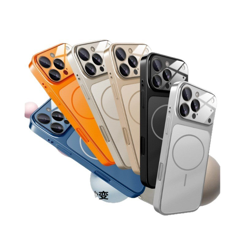 iPhone 17 Pro Magnetic Matte Corning Glass Case