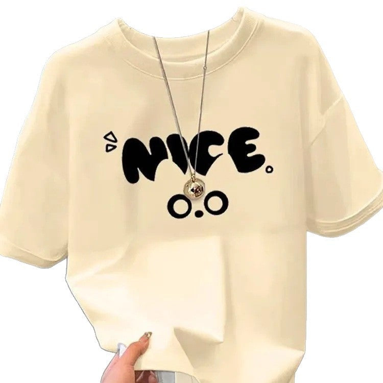 Girls 2025 Summer Cotton Casual Short-Sleeve Top – Summer Kids Fashion Nepal | Tudoholic