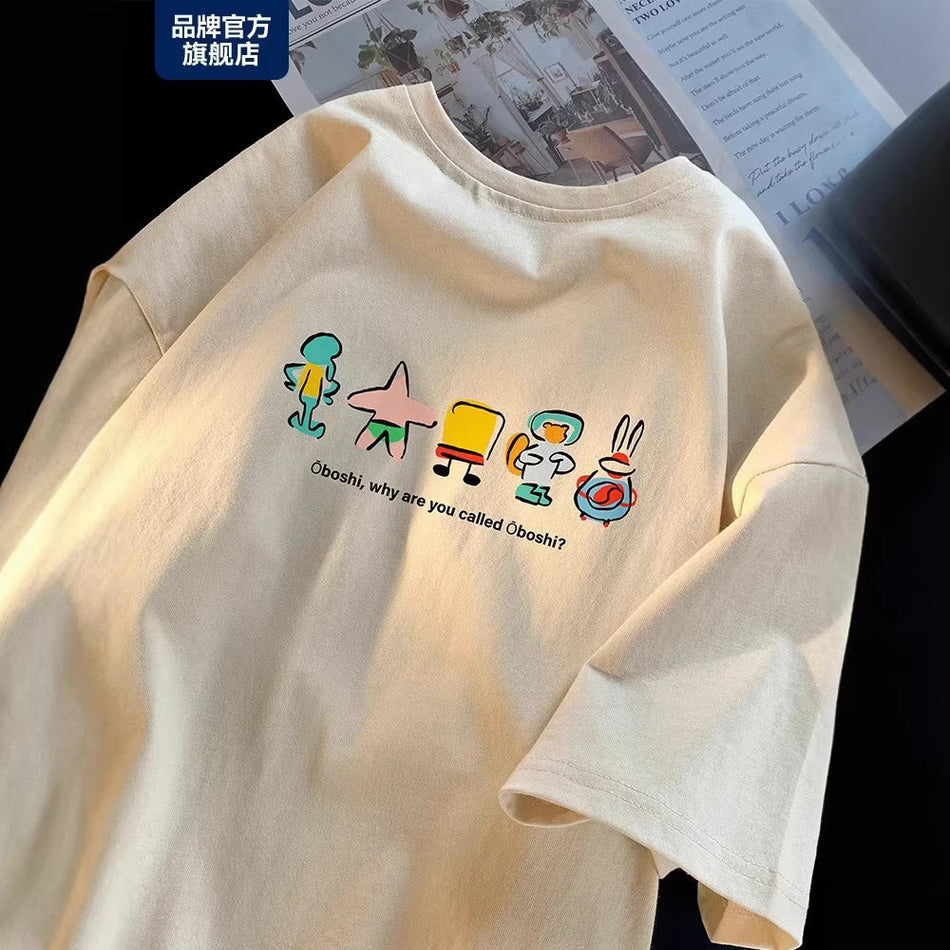 Boys 2026 American-Style Cotton Short-Sleeve T-Shirt – Kids Fashion Nepal | Tudoholic
