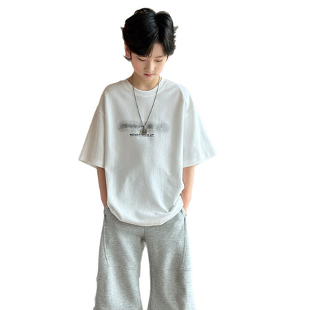 Boys' Summer T-Shirt 2026 – Cool Cotton Short Sleeve – Summer Kids Fashion Nepal | Tudoholic