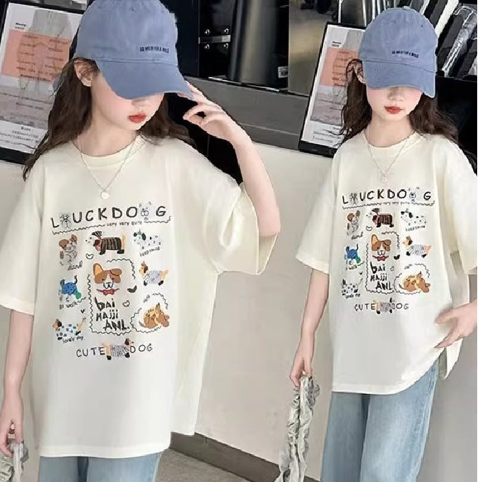 Girls’ Summer T-Shirt 2026 – Trendy Western Style Top – Summer Kids Fashion Nepal | Tudoholic