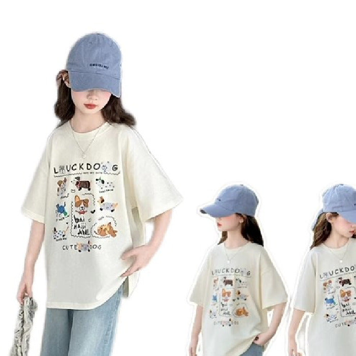 Girls’ Summer T-Shirt 2026 – Trendy Western Style Top – Summer Kids Fashion Nepal | Tudoholic