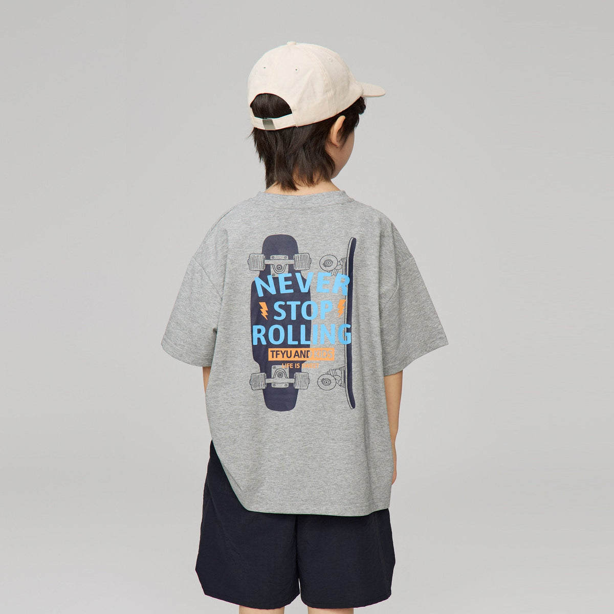 Boys’ Cartoon Printed T-Shirt 2026 – Loose Casual Top – Kids Fashion Nepal | Tudoholic