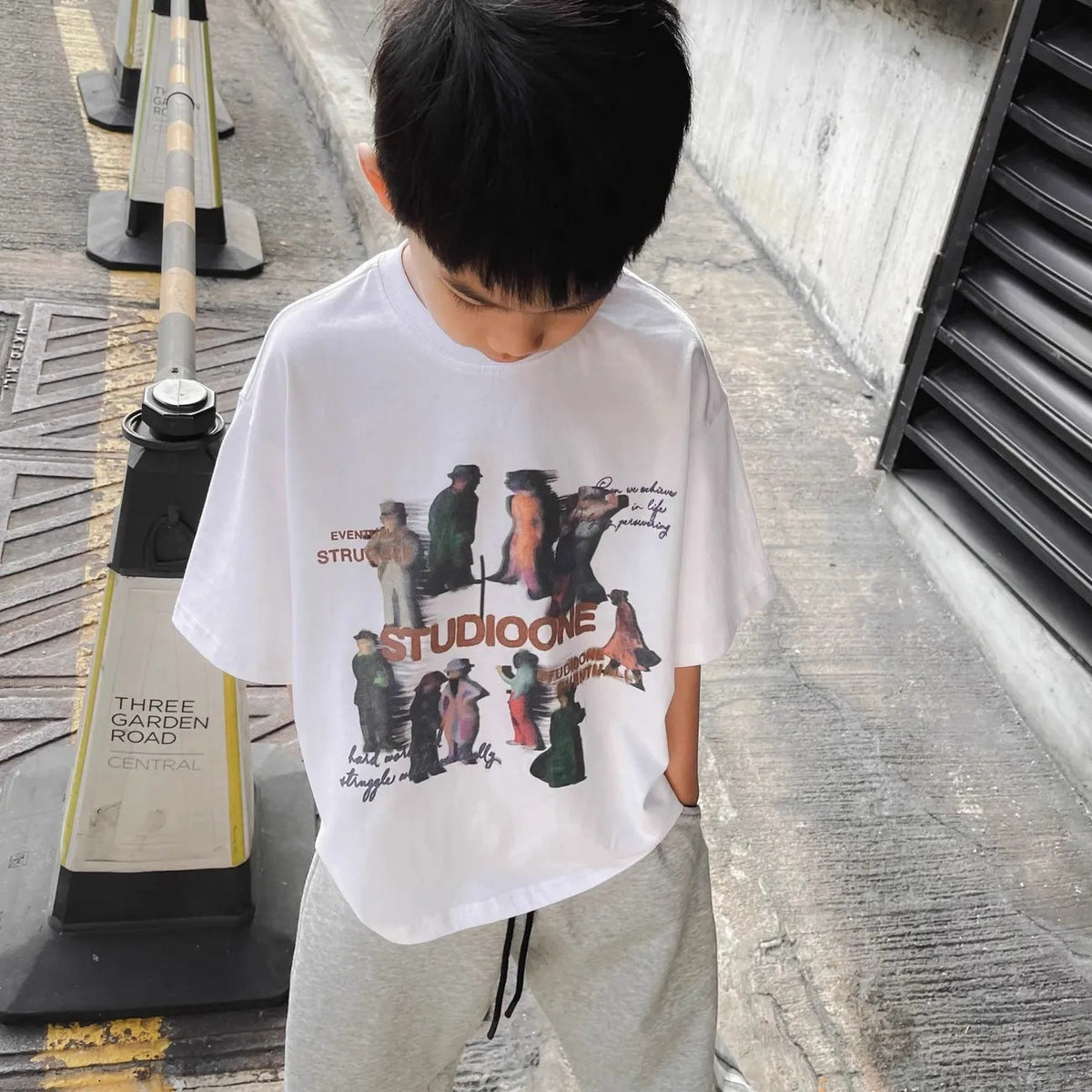 Boys’ Summer Cotton T-Shirt 2025 – Trendy Kids Top – Summer Kids Fashion Nepal | Tudoholic