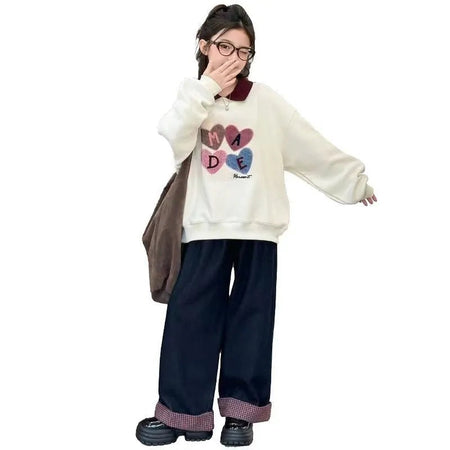 Girls’ Fleece-Lined Polo 2024 – Autumn & Winter Top – Winter Kids Fashion Nepal | Tudoholic