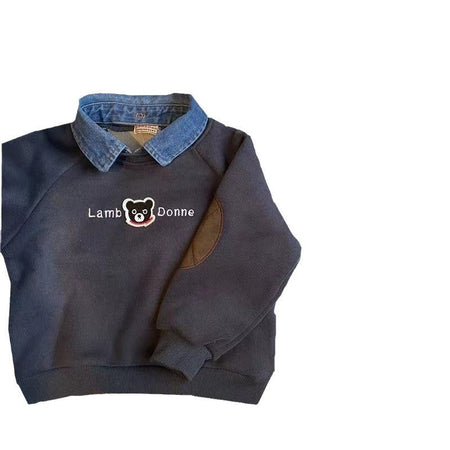 Boys’ Fleece-Lined Sweatshirt 2026 – Trendy Warm Top – Kids Fashion Nepal | Tudoholic