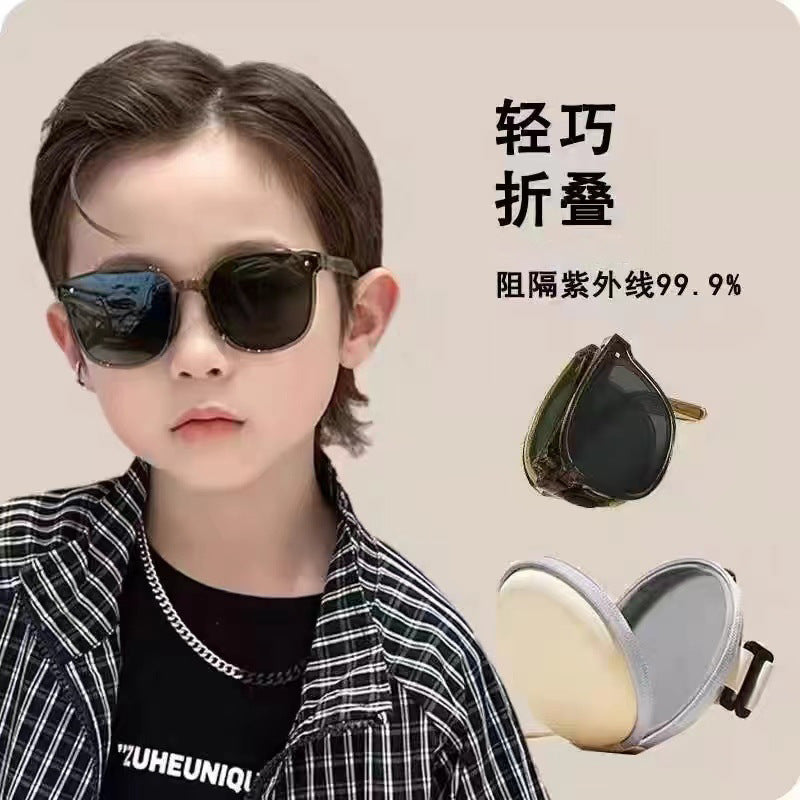 Ultralight Folding Kids’ Sunglasses – UV Protection – Kids Fashion Nepal | Tudoholic