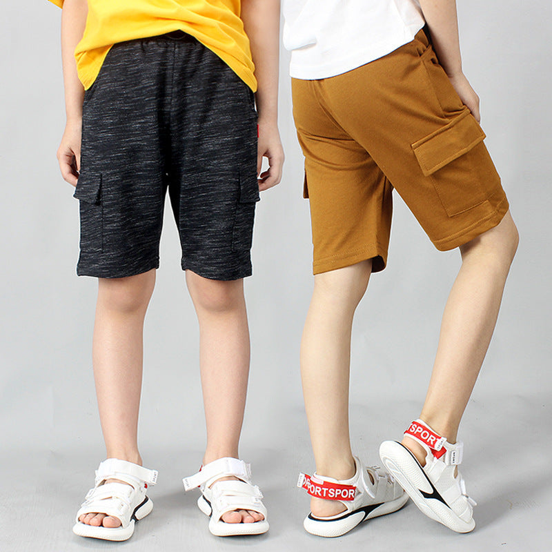 Boys’ Summer Crane Pants – Lightweight Solid Color Shorts – Summer Kids Fashion Nepal | Tudoholic