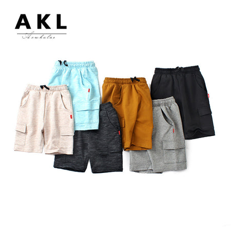 Boys’ Summer Crane Pants – Lightweight Solid Color Shorts – Summer Kids Fashion Nepal | Tudoholic