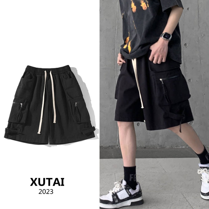 Men’s Multi-Pocket Street Cargo Shorts