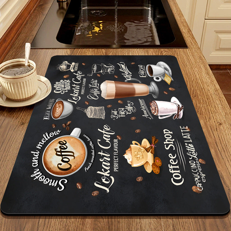 Nordic Style Diatom Mud Kitchen & Tableware Mat
