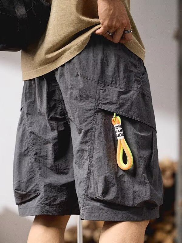 Men’s Japanese Style Casual Straight Shorts