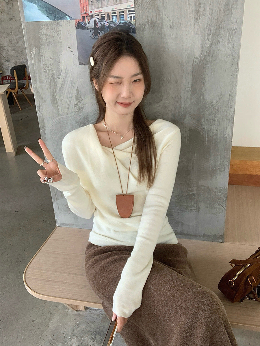 Chanel Style Slim Fit Women’s Spring Autumn Top