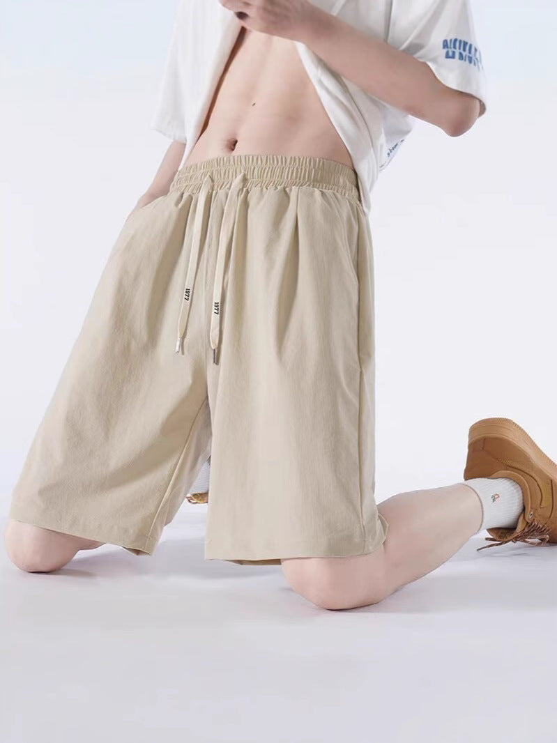 Men’s Ice Silk Quick-Dry Summer Shorts