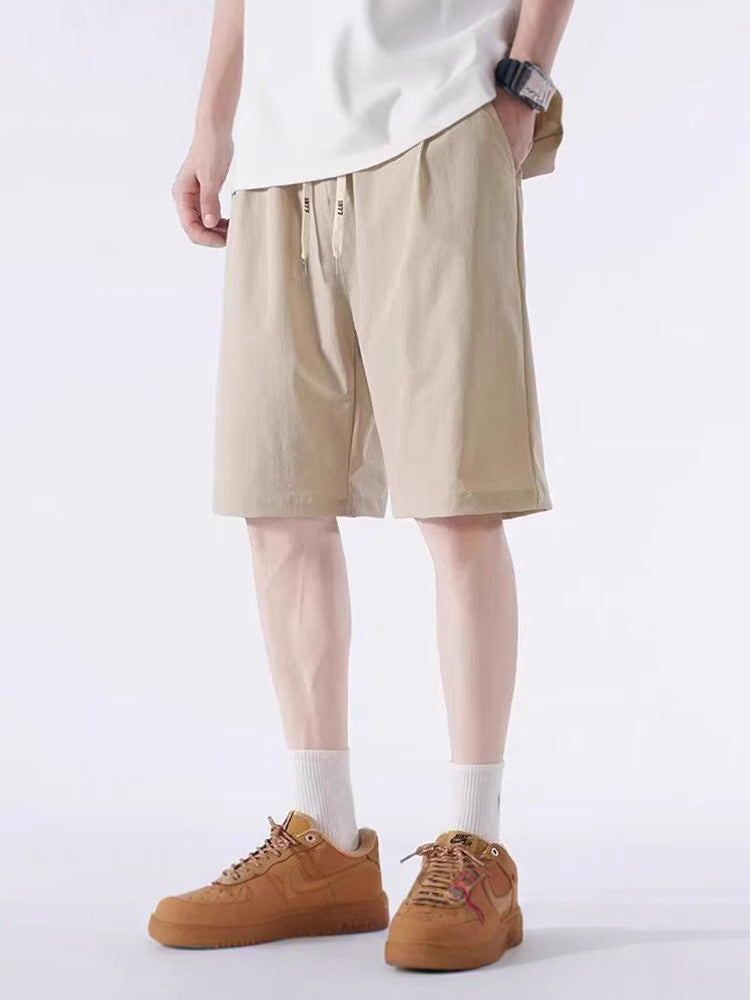 Men’s Ice Silk Quick-Dry Summer Shorts