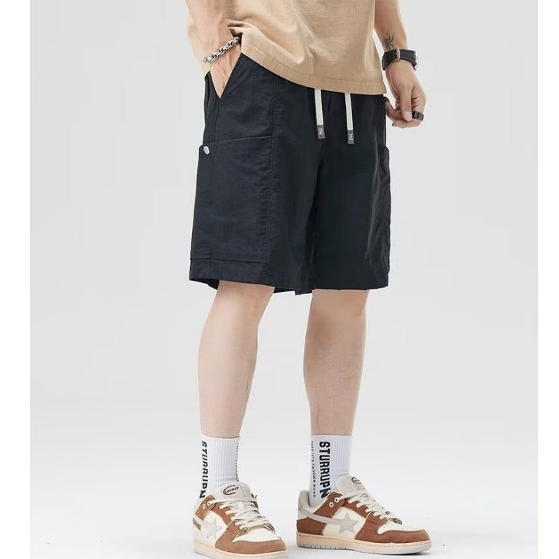 Men’s Breathable Drawstring Summer Casual Shorts