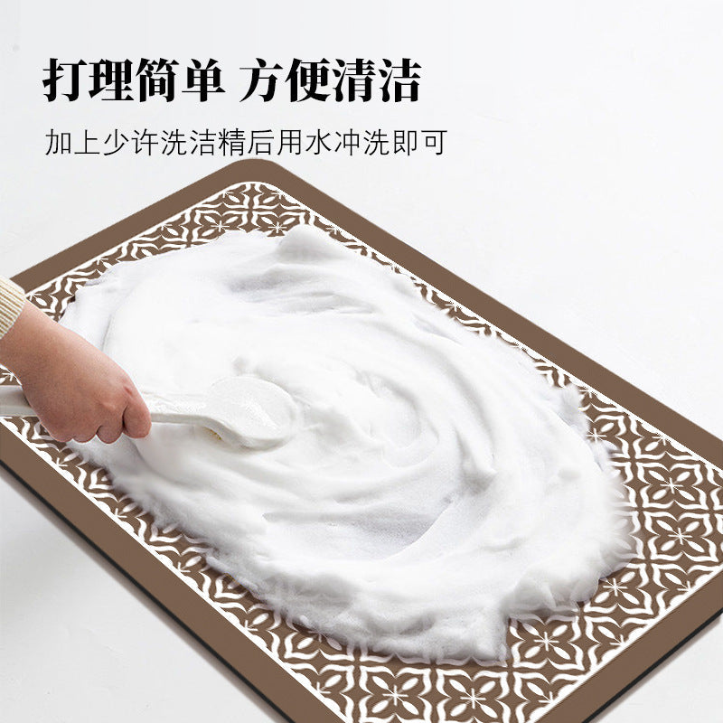 Cut-to-Size Diatom Mud Sink & Washbasin Mat