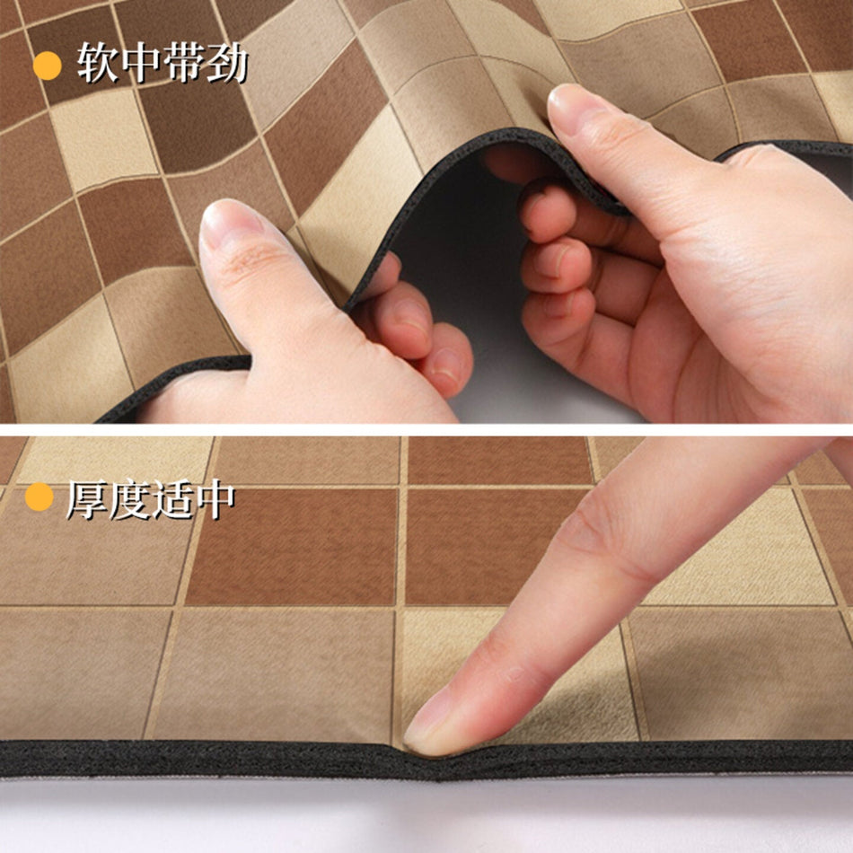 Colorful Retro American-Style Diatomaceous Earth Mat