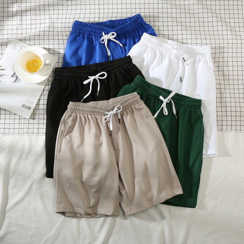 Men’s Loose Solid Casual Beach Shorts