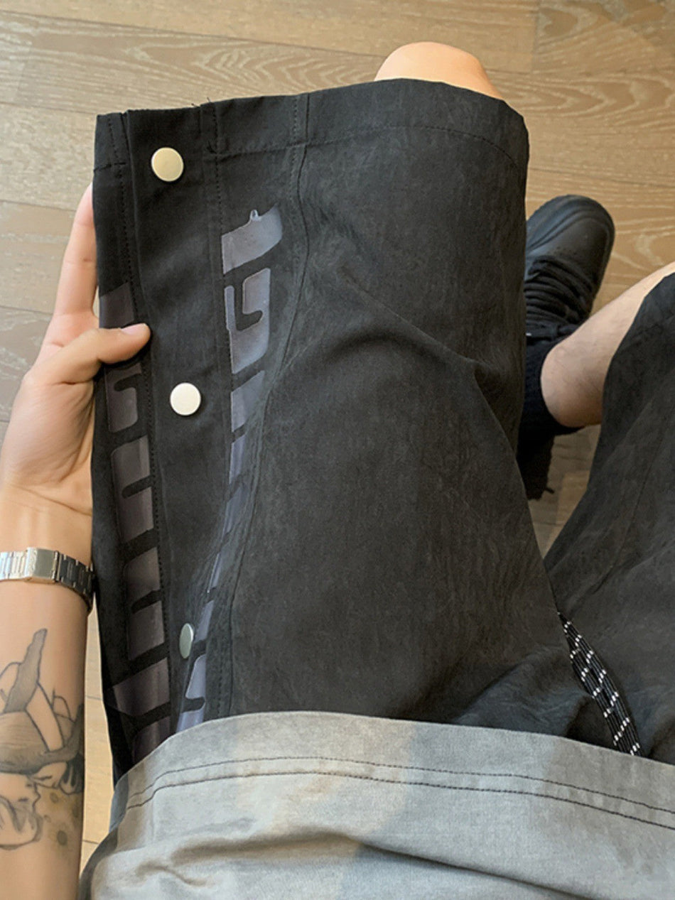 Men’s High Street Buttoned Basketball Shorts