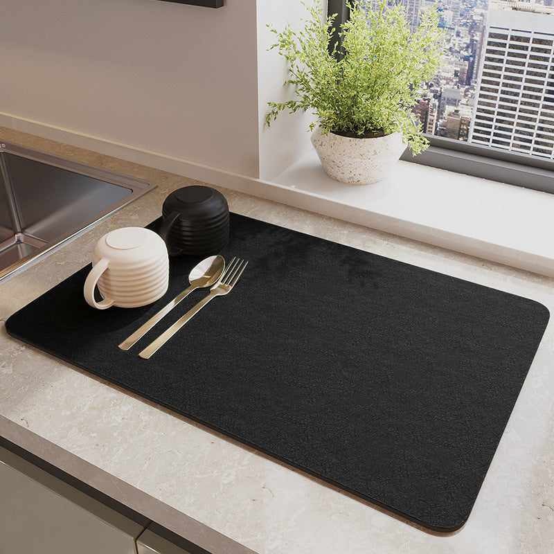 Diatom Mud Kitchen Drain & Tableware Mat