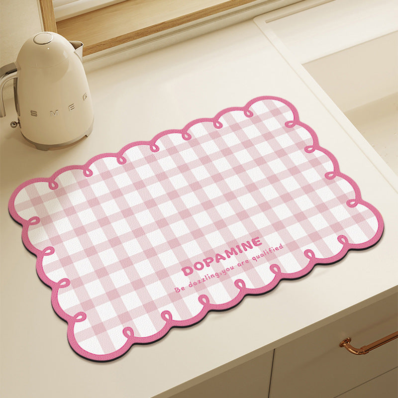 Kitchen Diatom Mud Drain & Table Mat