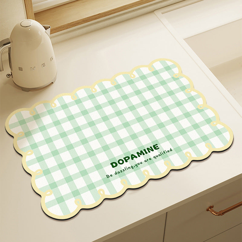 Kitchen Diatom Mud Drain & Table Mat