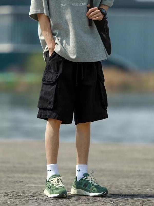 Men’s Japanese Cityboy Functional Cargo Shorts
