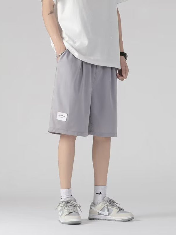 Men’s Ice Silk Quick-Dry Basketball Shorts