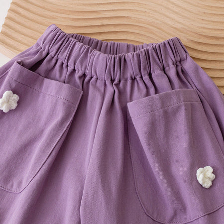 Girls Korean Style Casual Pants Spring Fashion 2023 – Spring Autumn Kids Fashion Nepal | Tudoholic