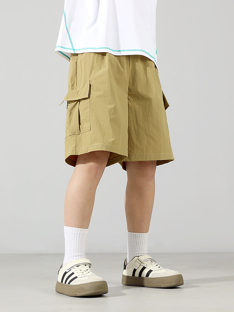 Kids’ Korean Style Summer Shorts – Lightweight Waterproof – Summer Kids Fashion Nepal | Tudoholic