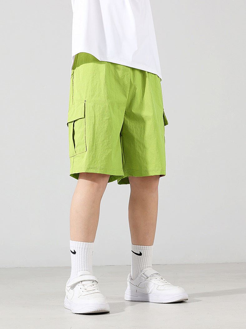 Kids’ Korean Style Summer Shorts – Lightweight Waterproof – Summer Kids Fashion Nepal | Tudoholic