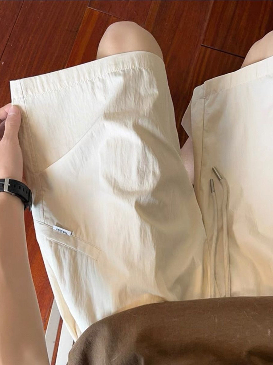 Men’s Quick-Dry American Style Overalls Shorts