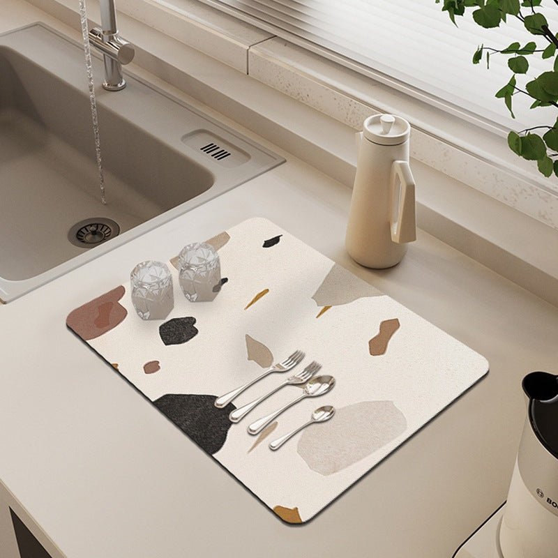 Soft Diatom Mud Kitchen & Bar Mat