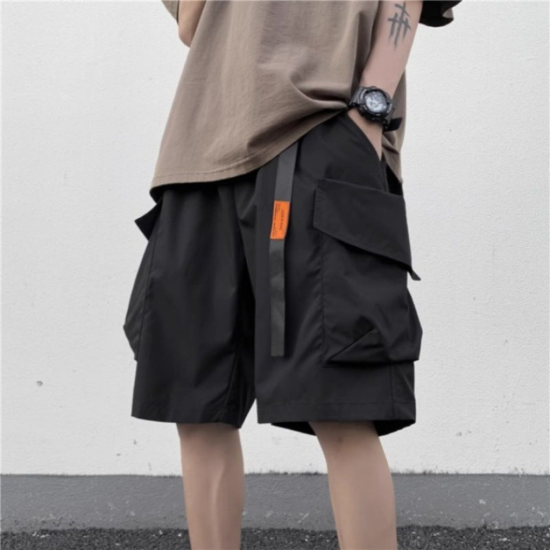 Men’s Functional Pocket Casual Cargo Shorts