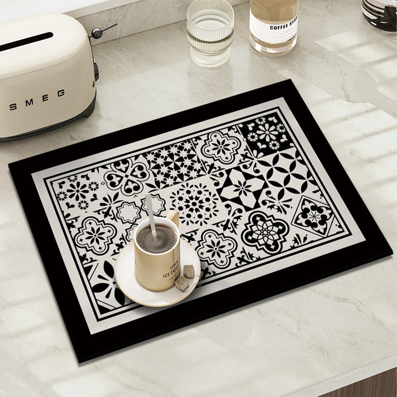 Light Luxury Series: Diatom Mud "Soft Stone" Countertop Mat