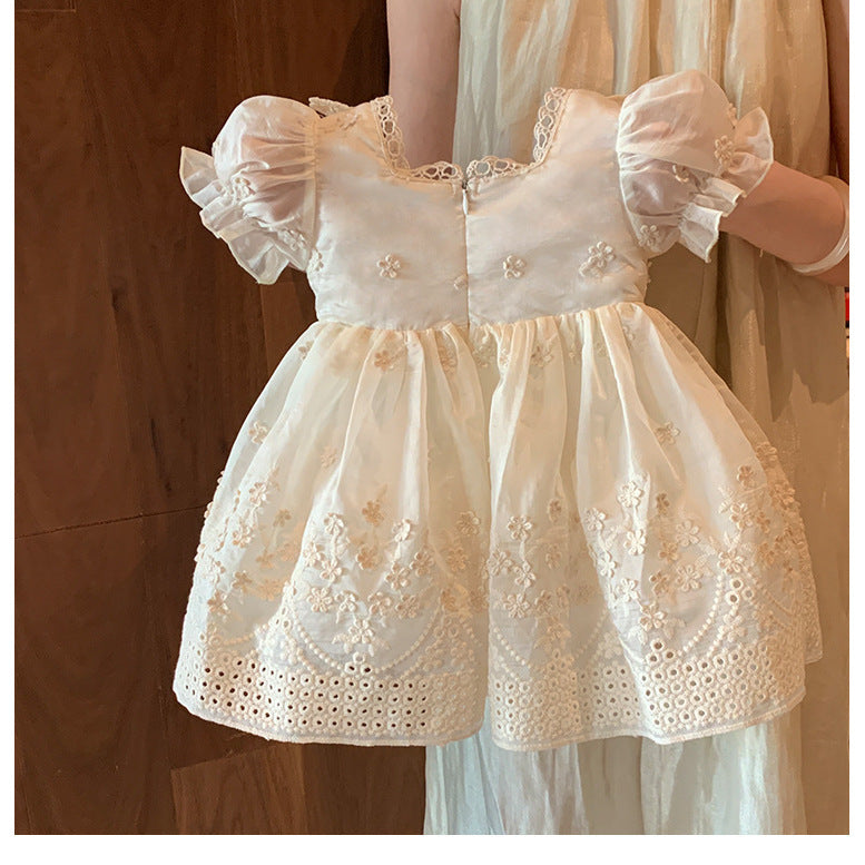 Girls French Lolita Princess Summer Dress 2025 – Summer Kids Fashion Nepal | Tudoholic