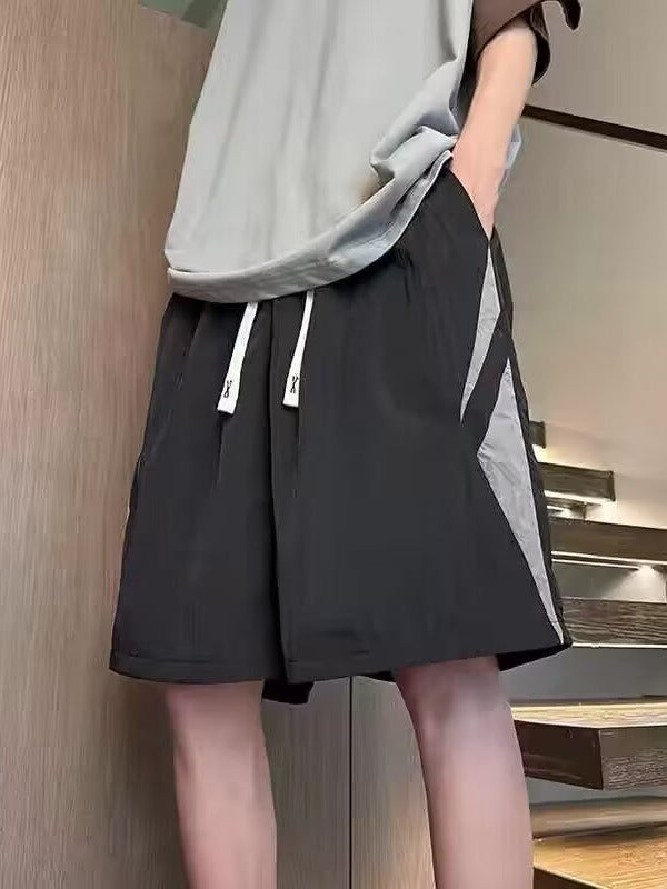 Men’s Ice Silk Breathable Running Beach Shorts