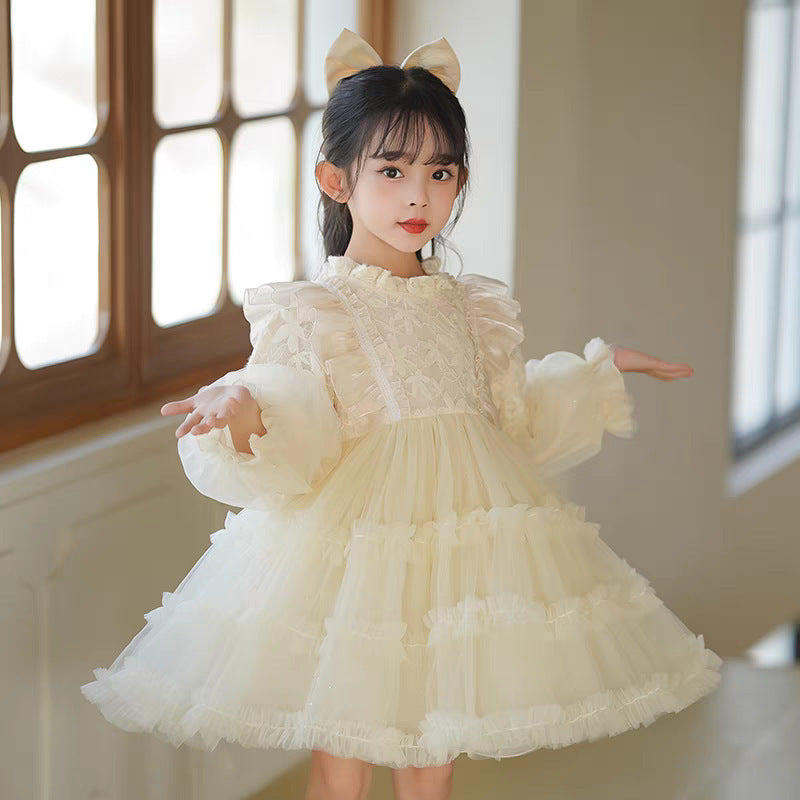 Girls Lace Lolita Tutu Princess Dress Birthday Dress – Kids Fashion Nepal | Tudoholic