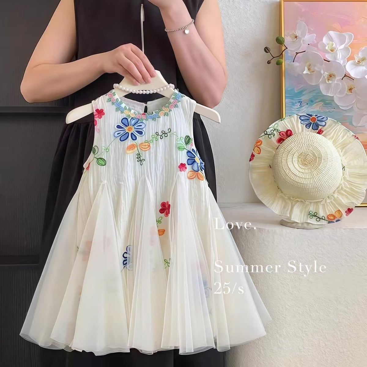 Girls Sleeveless Princess Vest Dress Summer New Style – Summer Kids Fashion Nepal | Tudoholic