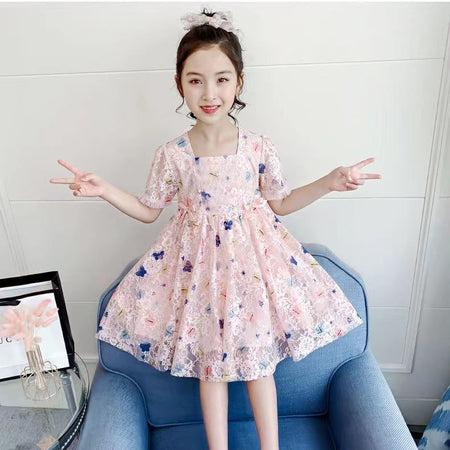 Baby Girls Tulle Princess Dress Summer 2026 Fashion – Summer Toddler Fashion Nepal | Tudoholic