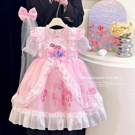 Girls Little Pony Lolita Princess Dress Summer – Summer Kids Fashion Nepal | Tudoholic