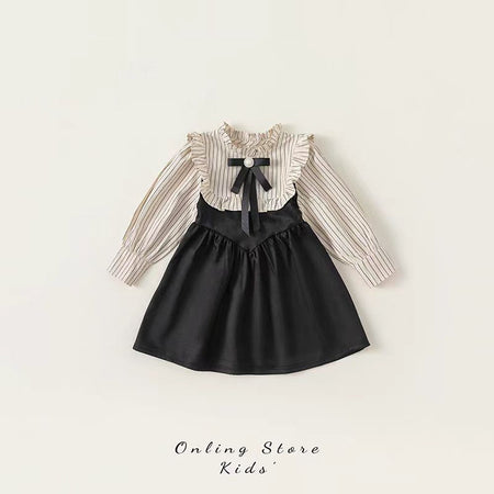 Girls Academic Style Princess Dress Spring Autumn 2024 – Spring Autumn Kids Fashion Nepal | Tudoholic