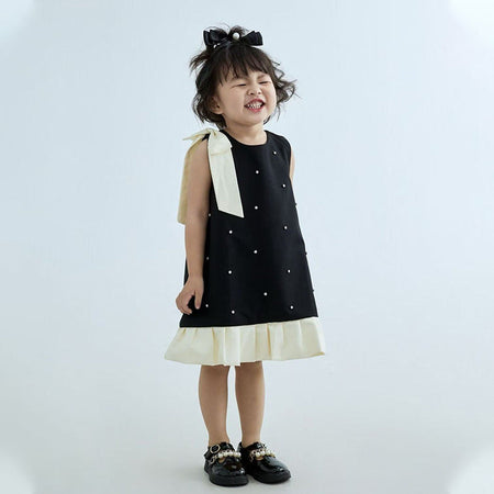 Girls Chanel Style Halter Princess Dress Summer – Summer Kids Fashion Nepal | Tudoholic