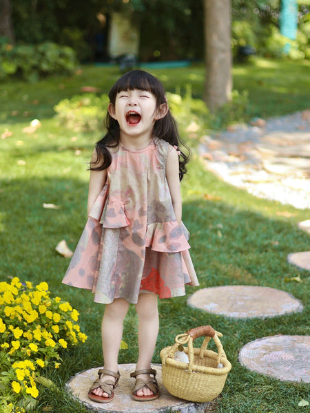 Girls Mori Style Princess Dress Summer 2024 Fashion – Summer Kids Fashion Nepal | Tudoholic