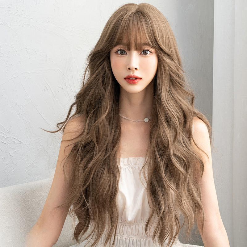 Women’s Long Fluffy Curly Full Head Wig