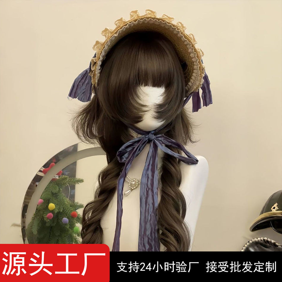 Japanese Vintage Jellyfish Long Curly Wig