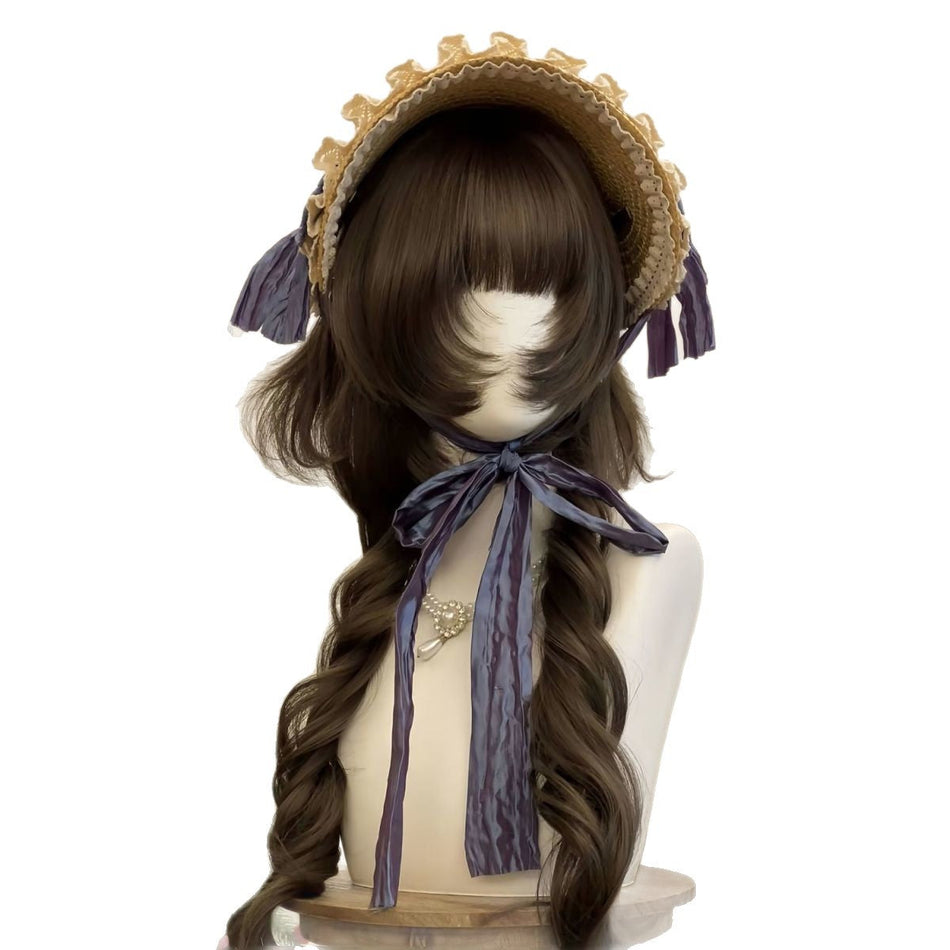 Japanese Vintage Jellyfish Long Curly Wig