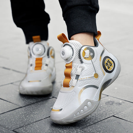 Kobe & Owen Signature Series: Boys' Elite Rotating Button Basketball Shoes (2026 Edition) – Kids Fashion Nepal | Tudoholic