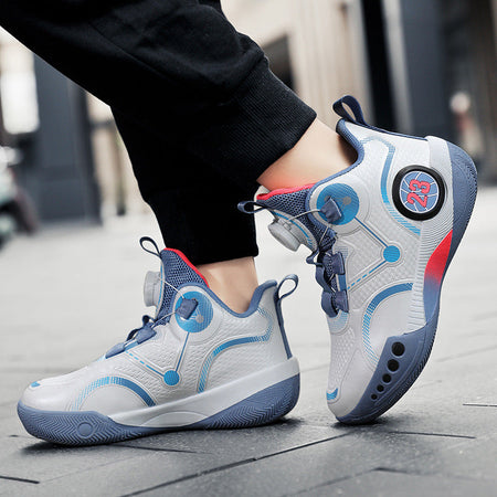 Kobe & Owen Signature Series: Boys' Elite Rotating Button Basketball Shoes (2026 Edition) – Kids Fashion Nepal | Tudoholic